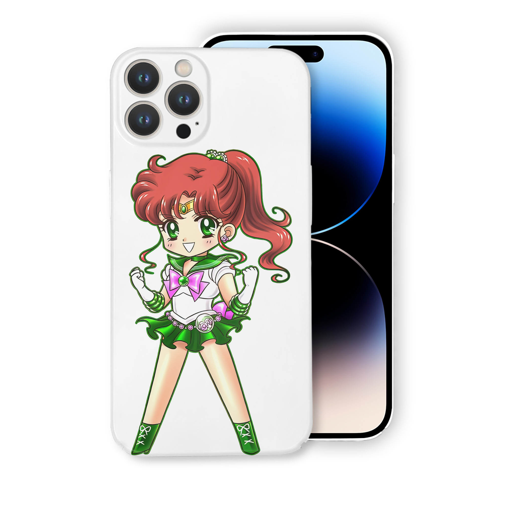 （画像用） 美少女戦士セーラームーン 木野 まこと きの まこと Sailor Moon Kino Makoto （セーラージュピター；Sailor Jupiter） 【iPhone 14シリーズ対応】ハードケース